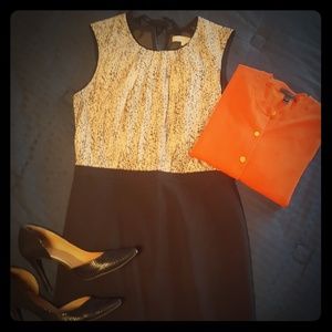Sleeveless dress, Loft size 8